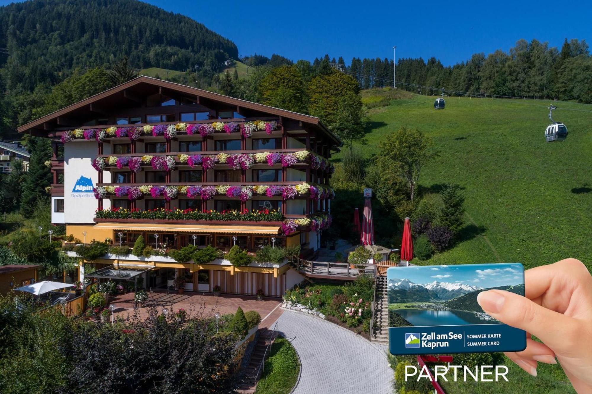 Alpin- Das Sporthotel, Summercard Included May - September Zell am See Dış mekan fotoğraf